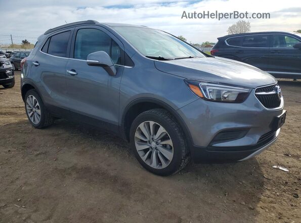KL4CJESB7KB732942 2019 BUICK ENCORE Серый Передняя правая четверть