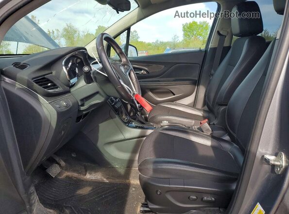 KL4CJESB7KB732942 2019 BUICK ENCORE Серый Вид салона спереди