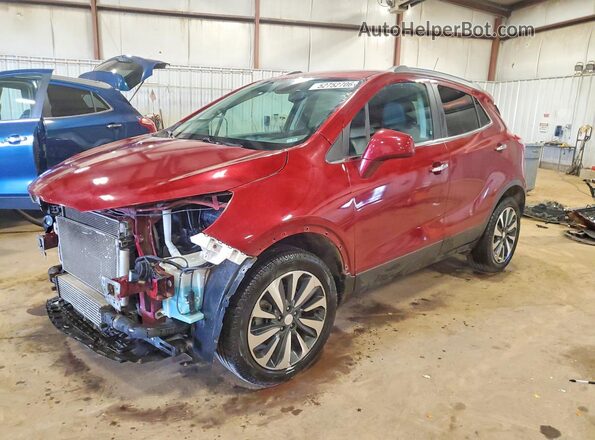 KL4CJESB7MB356133 2021 BUICK ENCORE Red Передня ліва чверть