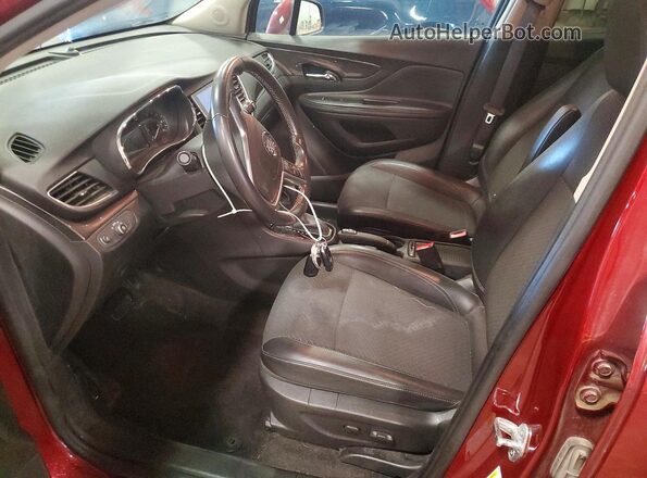 KL4CJESB7MB356133 2021 BUICK ENCORE Red Вид салону спереду
