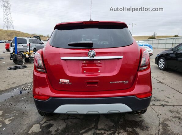 KL4CJESB8JB719812 2018 BUICK ENCORE Красный Вид сзади