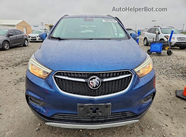 KL4CJESB9KB821802 2019 BUICK ENCORE Синий Вид спереди