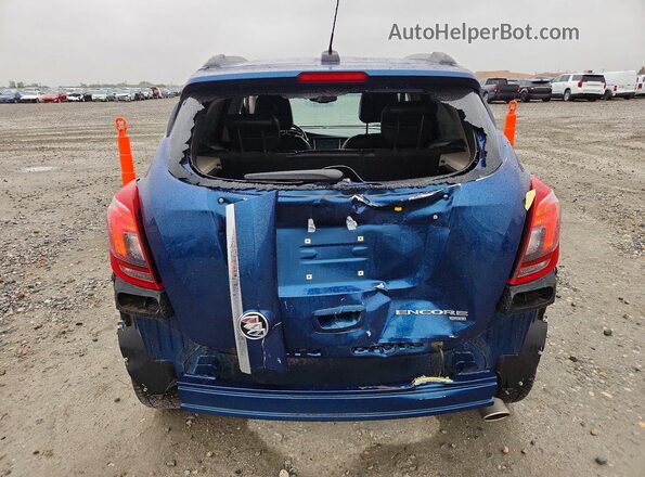 KL4CJESB9KB821802 2019 BUICK ENCORE Синий Вид сзади