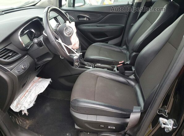 KL4CJESB9KB926940 2019 BUICK ENCORE Black Widok wnętrza z przodu