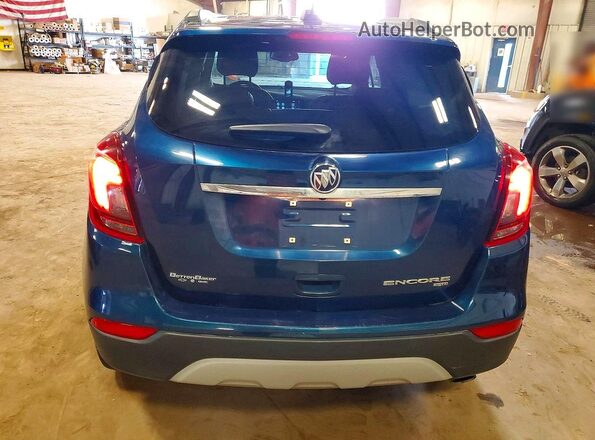 KL4CJESB9LB030123 2020 BUICK ENCORE Синий Вид сзади