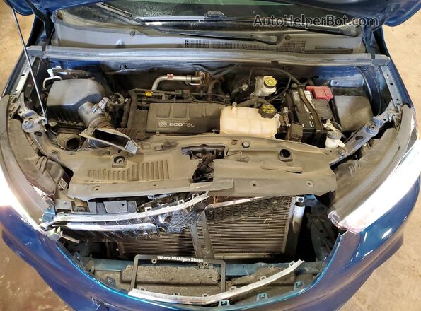 KL4CJESB9LB030123 2020 BUICK ENCORE Синий Вид подкапотного пространства