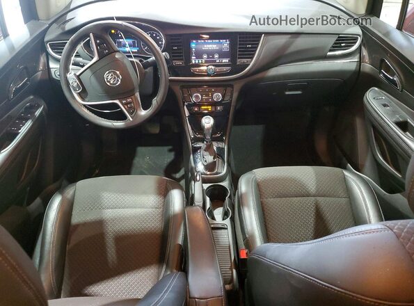 KL4CJESM4MB377328 2021 BUICK ENCORE Бордовый Вид панели приборов