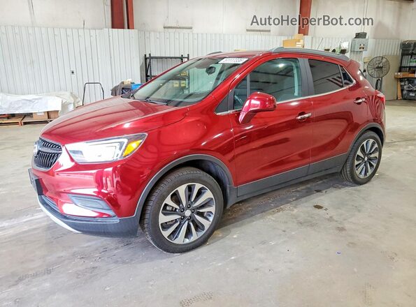 KL4CJESM4MB377328 2021 BUICK ENCORE Бордовый Передняя левая четверть