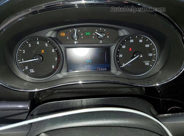 KL4CJESM4MB377328 2021 BUICK ENCORE Бордовый Вид щитка приборов