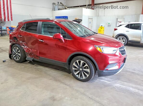 KL4CJESM4MB377328 2021 BUICK ENCORE Бордовый Передняя правая четверть