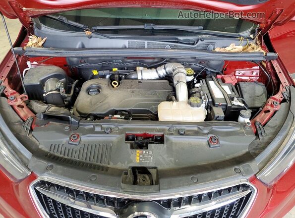 KL4CJESM4MB377328 2021 BUICK ENCORE Бордовый Вид задней части салона