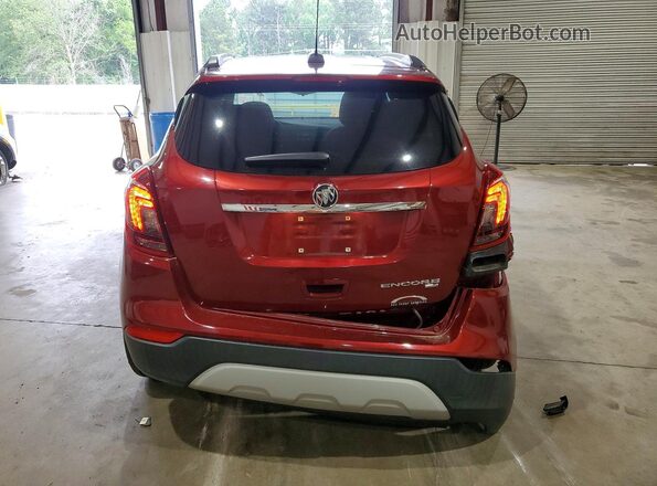 KL4CJESM4MB377328 2021 BUICK ENCORE Бордовый Вид сзади