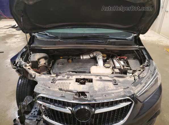 KL4CJESM4NB502300 2022 BUICK ENCORE Синий Вид подкапотного пространства