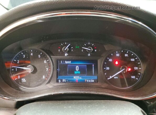 KL4CJESM4NB502300 2022 BUICK ENCORE Синий Вид щитка приборов