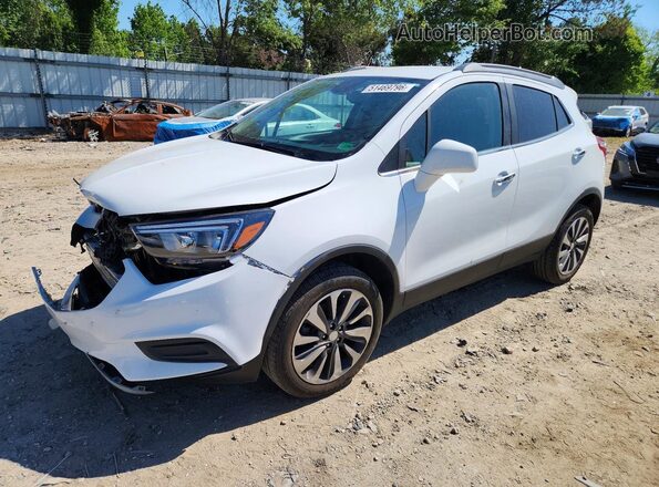 KL4CJESM5NB553790 2022 BUICK ENCORE Белый Передняя левая четверть