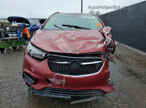 KL4CJESM9NB551086 2022 BUICK ENCORE Красный Вид спереди