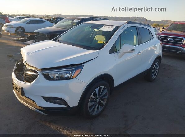 KL4CJFSB1HB019002 2017 BUICK ENCORE Белый Передняя левая четверть