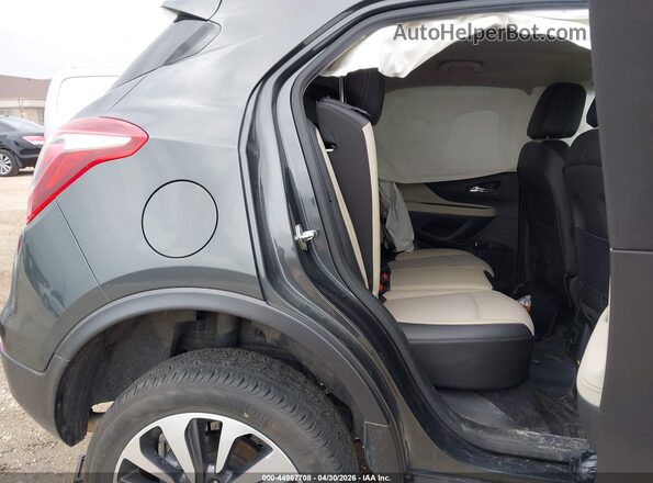 KL4CJFSB2JB652341 2018 BUICK ENCORE Gray Widok naklejki z numerem VIN