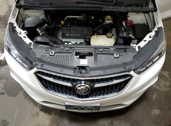 KL4CJGSB1HB252285 2017 BUICK ENCORE Белый Вид подкапотного пространства