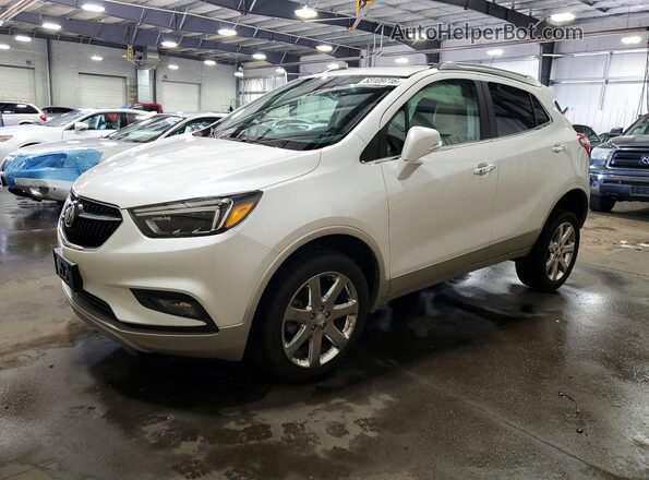 KL4CJGSB1HB252285 2017 BUICK ENCORE Белый Передняя левая четверть