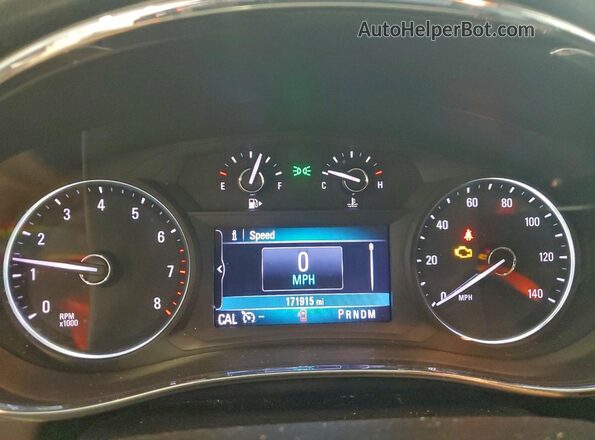 KL4CJGSB2LB060222 2020 BUICK ENCORE Белый Вид щитка приборов