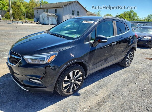 KL4CJGSB9HB133335 2017 BUICK ENCORE Черный Передняя левая четверть