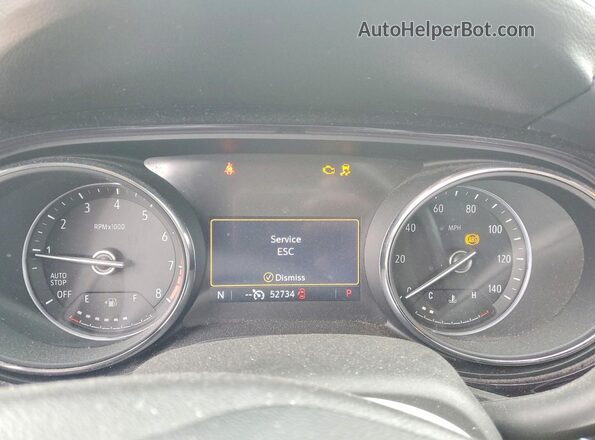 KL4MMBS20LB074831 2020 BUICK ENCORE Black Widok zestawu wskaźników