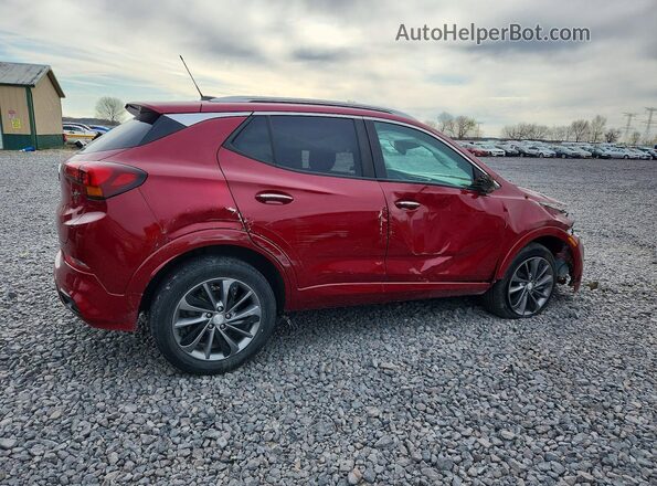 KL4MMBS22MB146520 2021 BUICK ENCORE Темно-бордовый Задняя правая четверть
