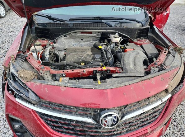 KL4MMBS22MB146520 2021 BUICK ENCORE Темно-бордовый Вид задней части салона