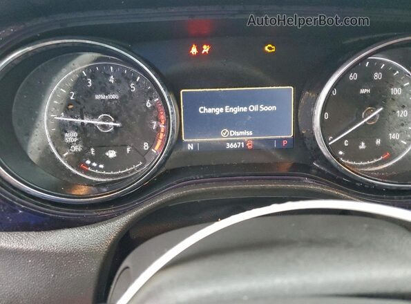 KL4MMBS22PB053565 2023 BUICK ENCORE Черный Вид щитка приборов