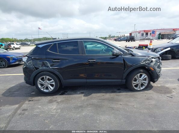 KL4MMBS24MB052168 2021 BUICK ENCORE Black უკანა სალონის ხედი