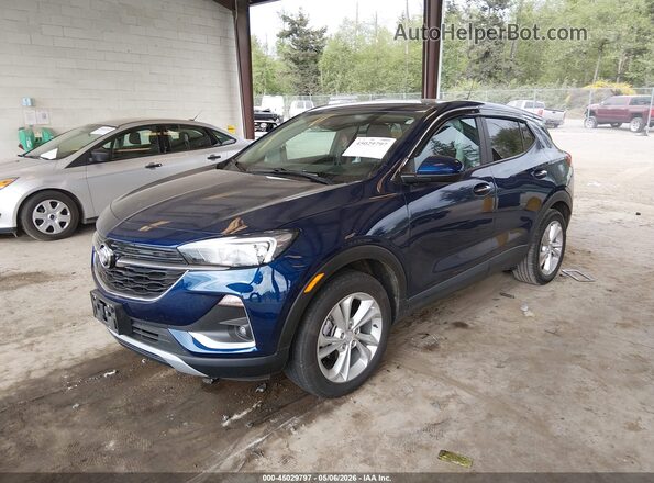 KL4MMBS24PB017747 2023 BUICK ENCORE Синий Передняя левая четверть