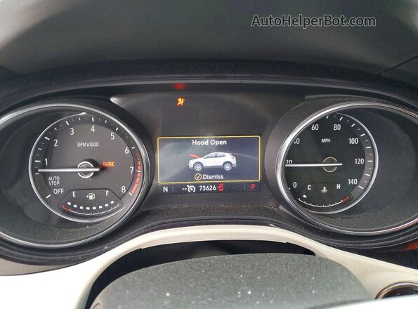 KL4MMBS26PB108261 2023 BUICK ENCORE Серебряный Вид щитка приборов