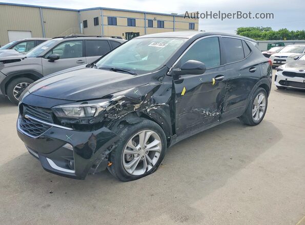 KL4MMBS27MB044694 2021 BUICK ENCORE Black Vista tres cuartos delantera izquierda