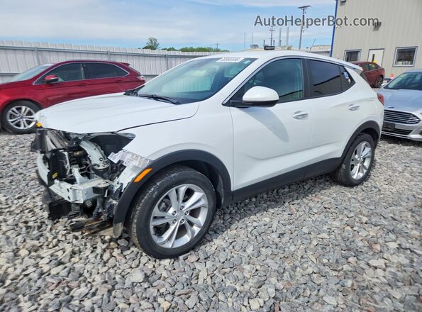 KL4MMBS28MB108161 2021 BUICK ENCORE White Przód lewy