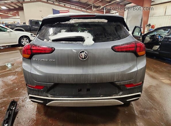 KL4MMBS2XMB052630 2021 BUICK ENCORE Silver Widok z tyłu