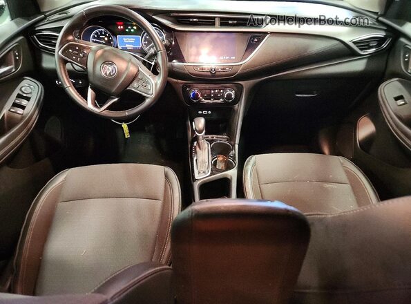 KL4MMBS2XMB052630 2021 BUICK ENCORE Silver Widok deski rozdzielczej