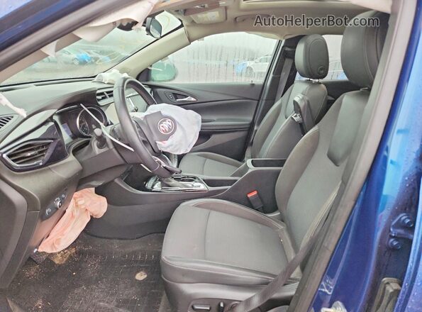 KL4MMCSL4LB128422 2020 BUICK ENCORE Синий Вид салона спереди