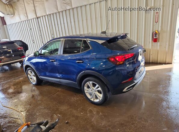 KL4MMCSL4LB128422 2020 BUICK ENCORE Синий Задняя левая четверть