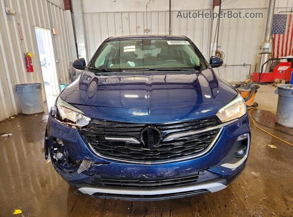 KL4MMCSL4LB128422 2020 BUICK ENCORE Синий Вид спереди