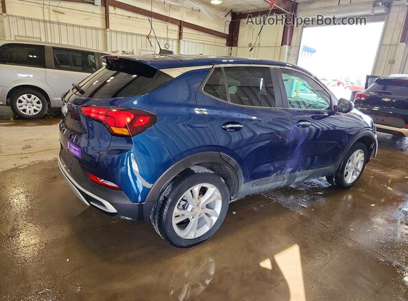 KL4MMCSL4LB128422 2020 BUICK ENCORE Синий Задняя правая четверть