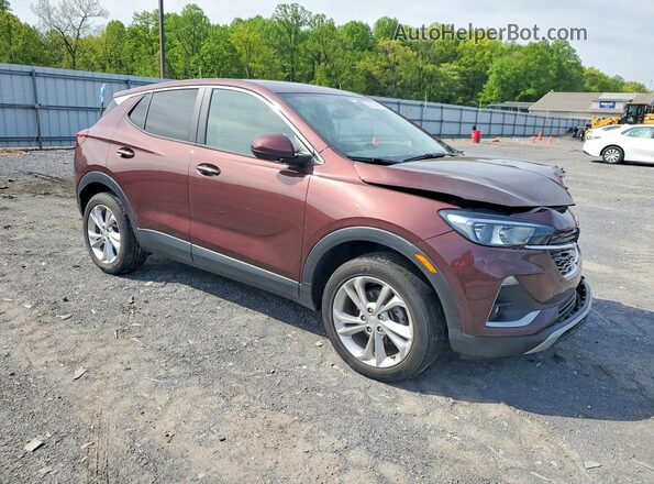 KL4MMCSL7NB015955 2022 BUICK ENCORE Maroon Delantero derecho