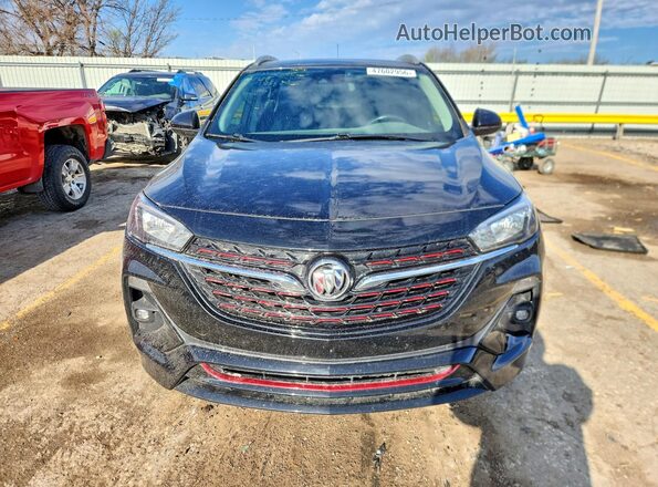 KL4MMDS20LB068314 2020 BUICK ENCORE Black Widok z przodu