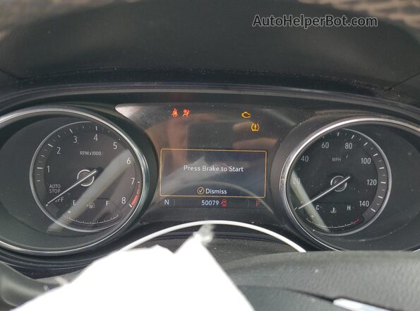 KL4MMDS20MB049814 2021 BUICK ENCORE Оранжевый Вид щитка приборов