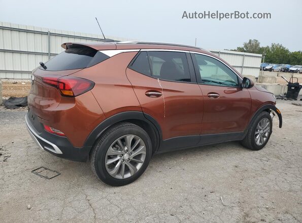 KL4MMDS20MB049814 2021 BUICK ENCORE Оранжевый Задняя правая четверть