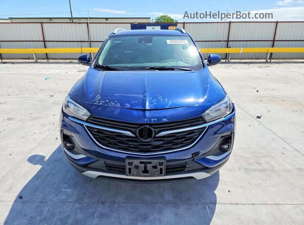 KL4MMDS22NB135580 2022 BUICK ENCORE Синий Вид спереди