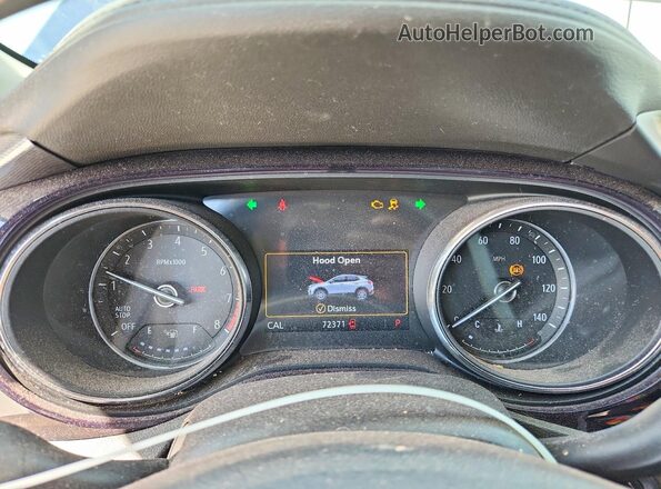 KL4MMDS22NB135580 2022 BUICK ENCORE Синий Вид щитка приборов