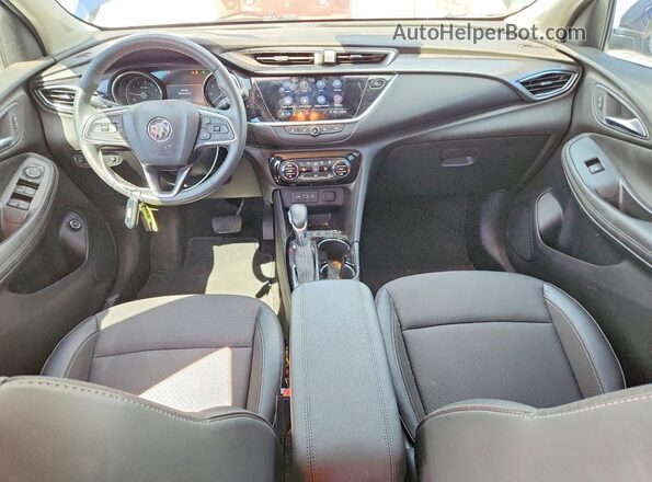 KL4MMDS22NB135580 2022 BUICK ENCORE Синий Вид панели приборов