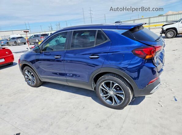 KL4MMDS22NB135580 2022 BUICK ENCORE Синий Задняя левая четверть