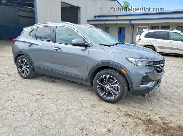 KL4MMDS26NB016706 2022 BUICK ENCORE Gray Delantero derecho